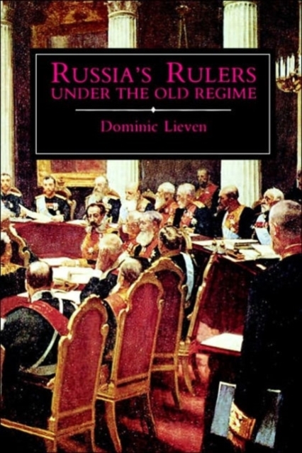 Russia's Rulers Under the Old Regime, Paperback / softback Book