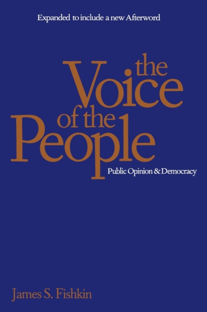 The Voice of the People : Public Opinion and Democracy, Paperback / softback Book