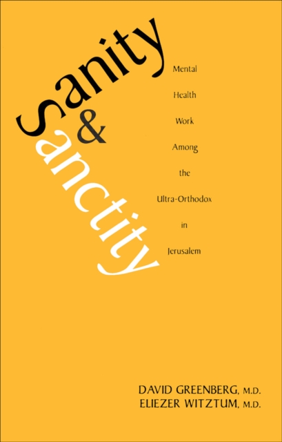 Sanity and Sanctity : Mental Health Work Among the Ultra-Orthodox in Jerusalem, EPUB eBook