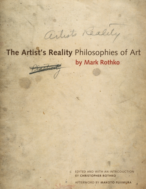 The Artist's Reality : Philosophies of Art, EPUB eBook
