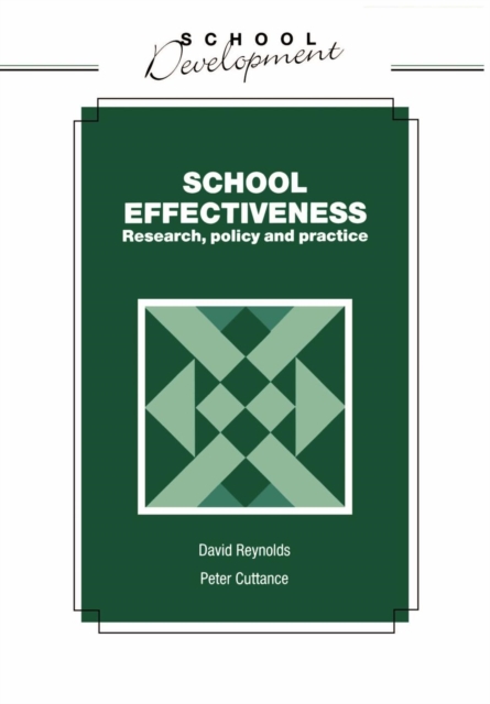 School Effectiveness, Paperback / softback Book