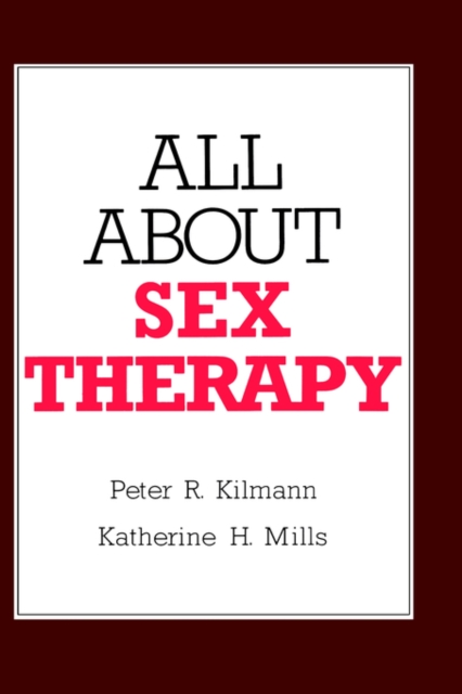 All about Sex Therapy, Hardback Book