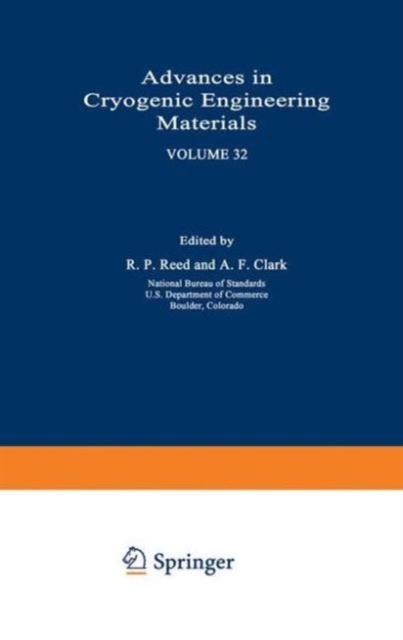 Advances in Cryogenic Engineering Materials, Hardback Book