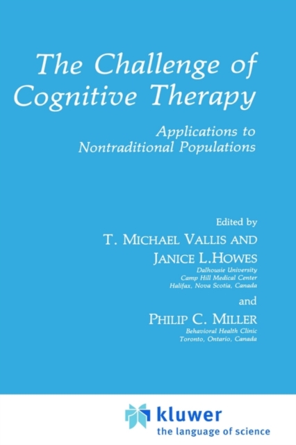 The Challenge of Cognitive Therapy : Applications to Nontraditional Populations, Hardback Book