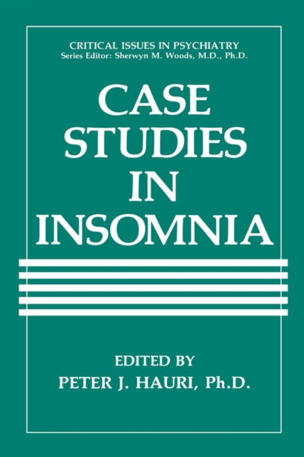 Case Studies in Insomnia, Hardback Book