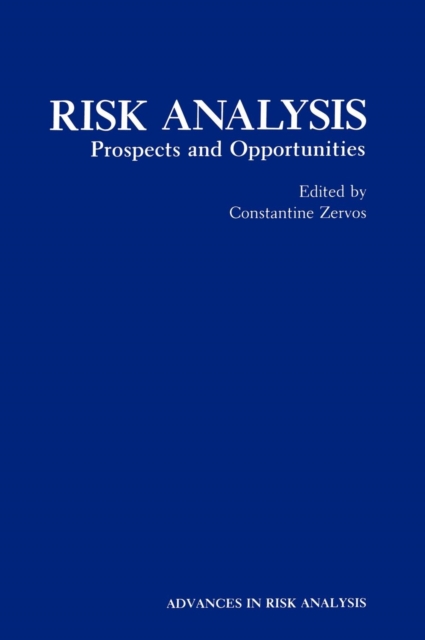 Risk Analysis : Prospects and Opportunities, Hardback Book