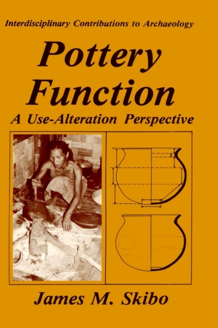 Pottery Function : A Use-Alteration Perspective, Hardback Book
