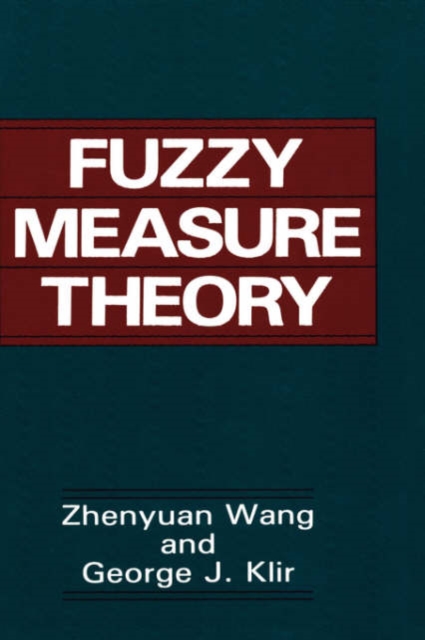 Fuzzy Measure Theory, Hardback Book