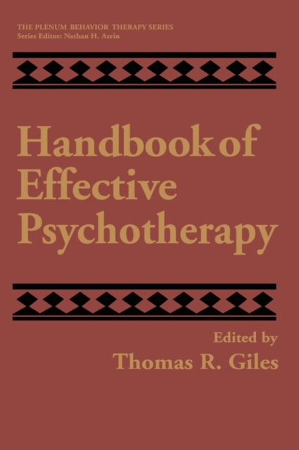 Handbook of Effective Psychotherapy, Hardback Book