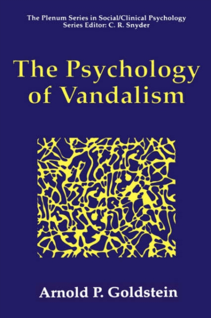 The Psychology of Vandalism, Hardback Book