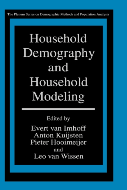 Household Demography and Household Modeling, Hardback Book