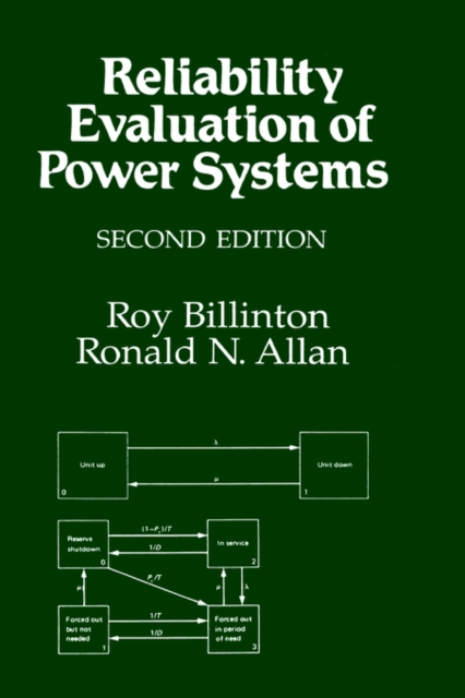 Reliability Evaluation of Power Systems, Hardback Book