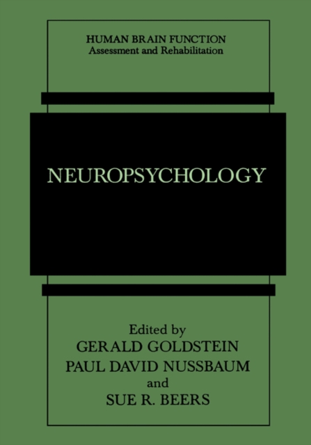 Neuropsychology, Hardback Book