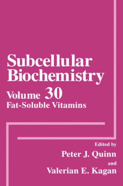 Fat-Soluble Vitamins, Hardback Book