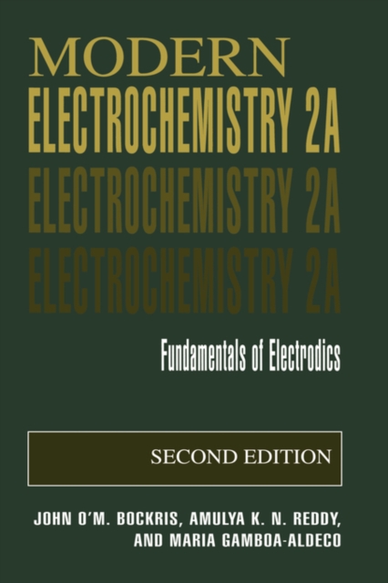 Modern Electrochemistry 2A : Fundamentals of Electrodics, Hardback Book