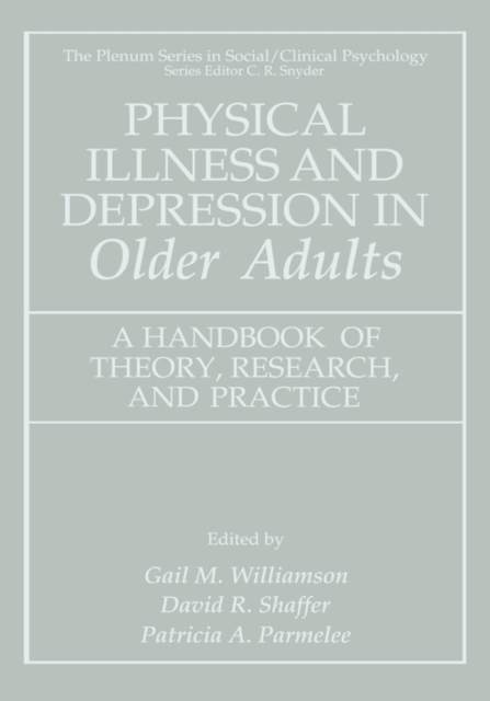 Physical Illness and Depression in Older Adults : A Handbook of Theory, Research, and Practice, Hardback Book