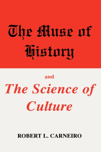 The Muse of History and the Science of Culture, Hardback Book