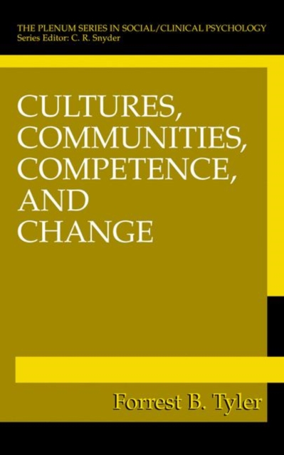 Cultures, Communities, Competence, and Change, Hardback Book