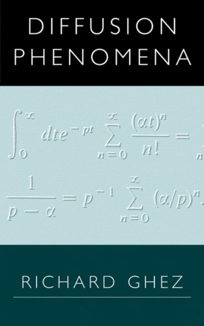Diffusion Phenomena : Cases and Studies, Hardback Book
