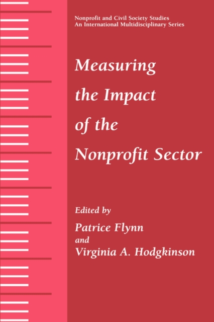 Measuring the Impact of the Nonprofit Sector, Paperback / softback Book