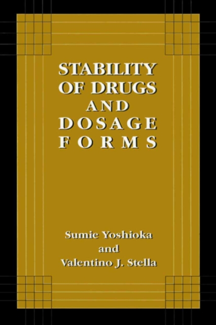 Stability of Drugs and Dosage Forms, PDF eBook