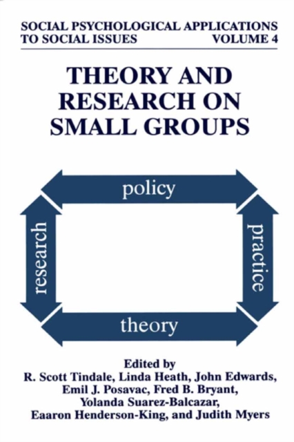 Theory and Research on Small Groups, PDF eBook