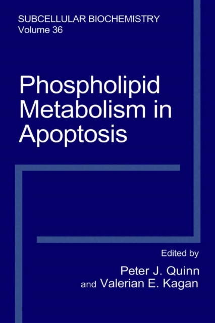 Phospholipid Metabolism in Apoptosis, PDF eBook