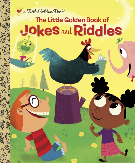 The Little Golden Book of Jokes and Riddles, Hardback Book