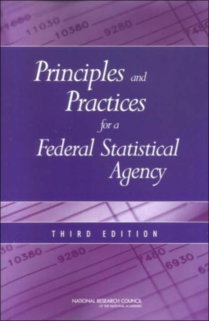 Principles and Practices for a Federal Statistical Agency, Paperback / softback Book