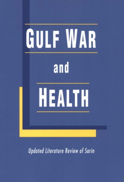 Gulf War and Health : Updated Literature Review of Sarin, EPUB eBook