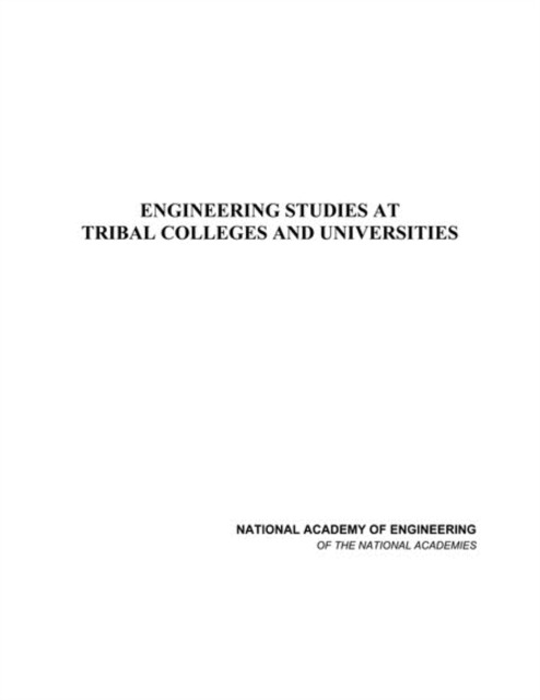 Engineering Studies at Tribal Colleges and Universities, EPUB eBook