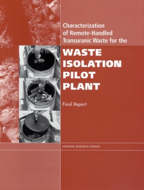 Characterization of Remote-Handled Transuranic Waste for the Waste Isolation Pilot Plant : Final Report, EPUB eBook