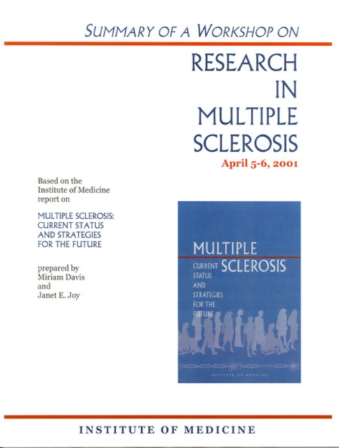 Summary of a Workshop on Research in Multiple Sclerosis, April 5-6, 2001, EPUB eBook