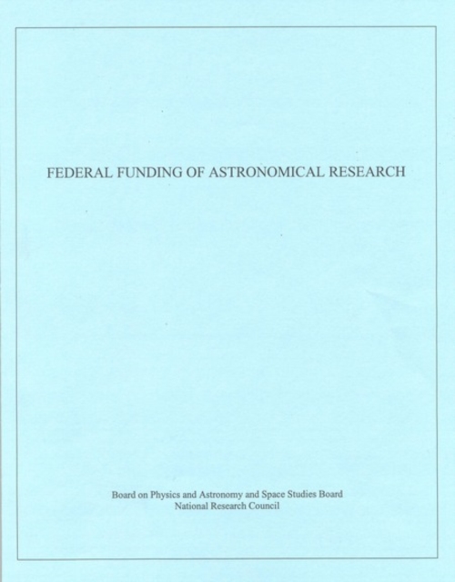 Federal Funding of Astronomical Research, EPUB eBook