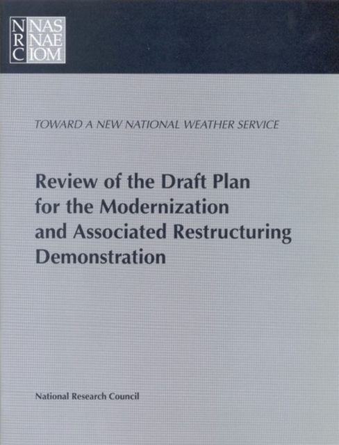 Review of the Draft Plan for the Modernization and Associated Restructuring Demonstration, EPUB eBook