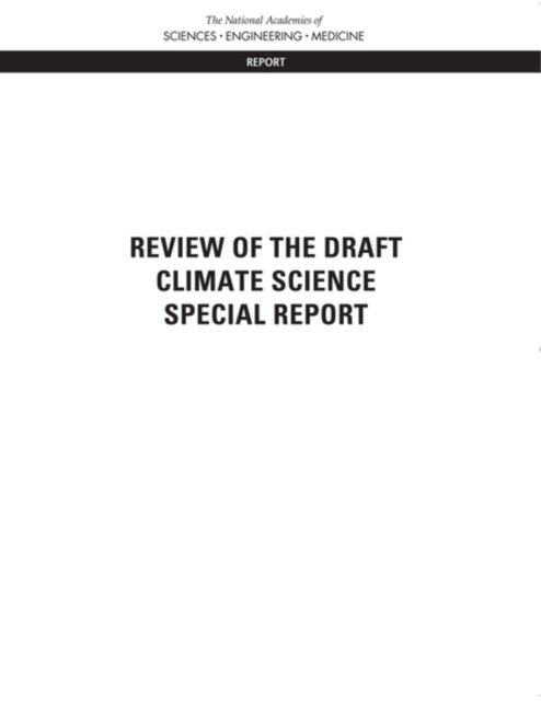 Review of the Draft Climate Science Special Report, PDF eBook