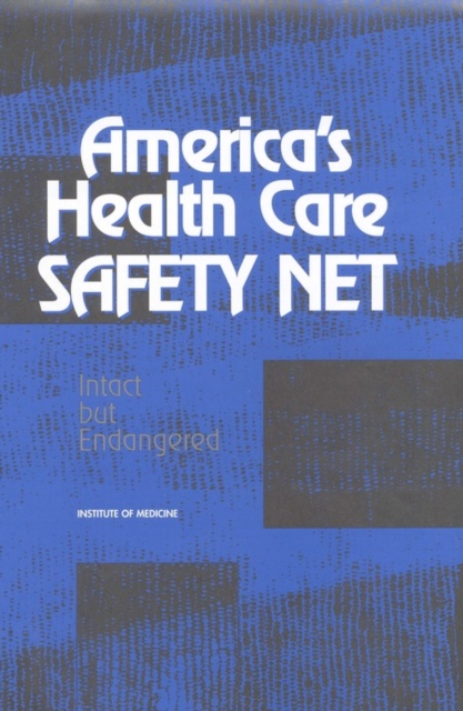 America's Health Care Safety Net : Intact but Endangered, PDF eBook