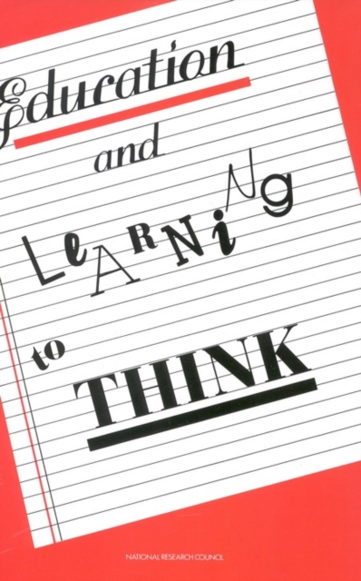 Education and Learning to Think, PDF eBook