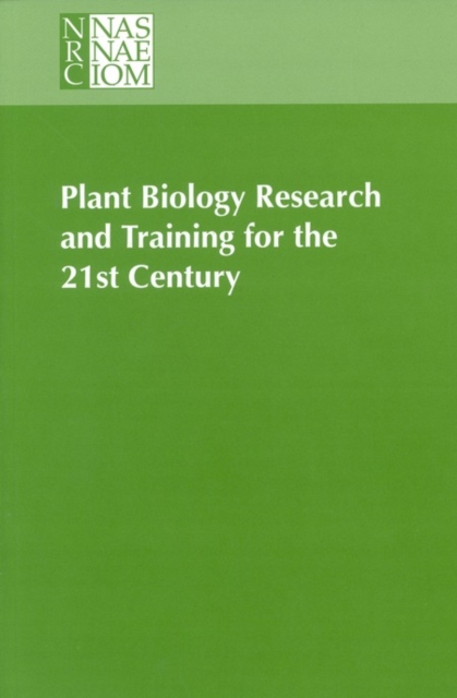 Plant Biology Research and Training for the 21st Century, PDF eBook