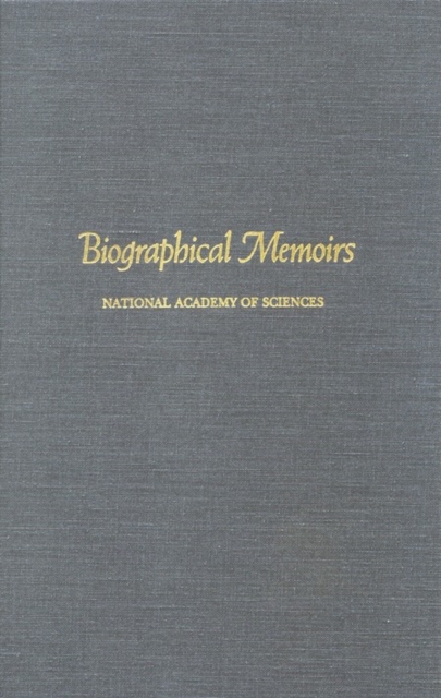 Biographical Memoirs : Volume 63, PDF eBook