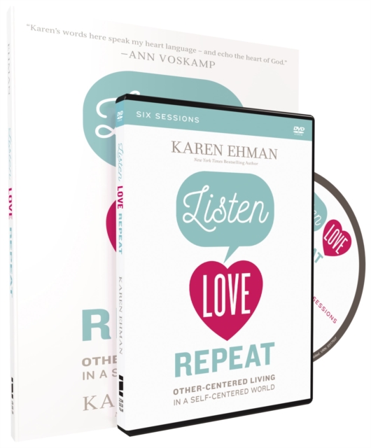 Listen, Love, Repeat Study Guide with DVD : Other-Centered Living in a Self-Centered World, Paperback / softback Book
