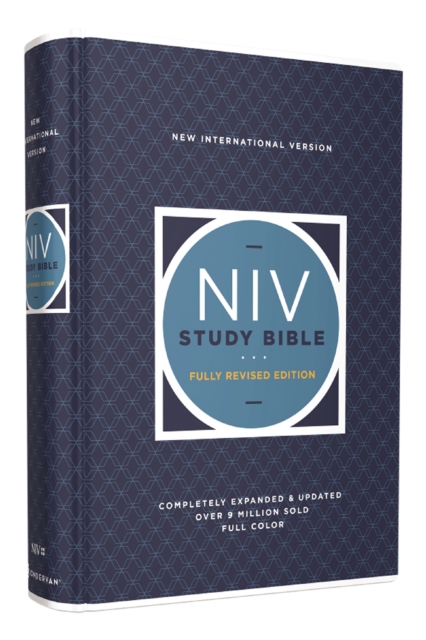 NIV Study Bible, Fully Revised Edition (Study Deeply. Believe Wholeheartedly.), Hardcover, Red Letter, Comfort Print, Hardback Book