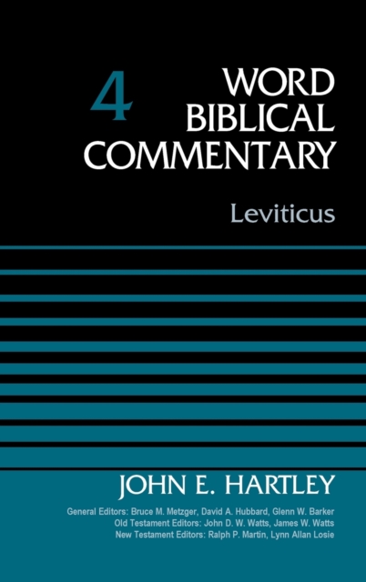 Leviticus, Volume 4, Hardback Book