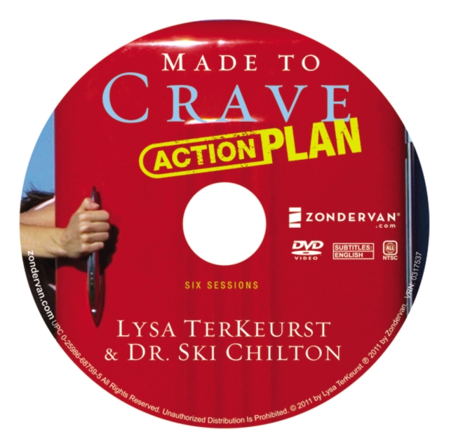 Made to Crave Action Plan Study Guide with DVD : Your Journey to Healthy Living, Hardback Book