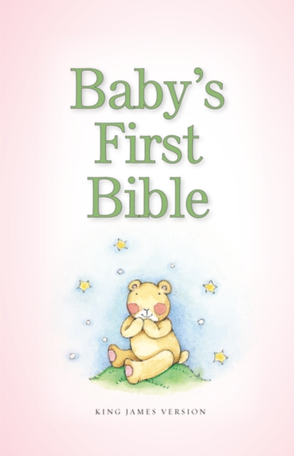 KJV, Baby's First Bible, Hardcover, Pink, Hardback Book