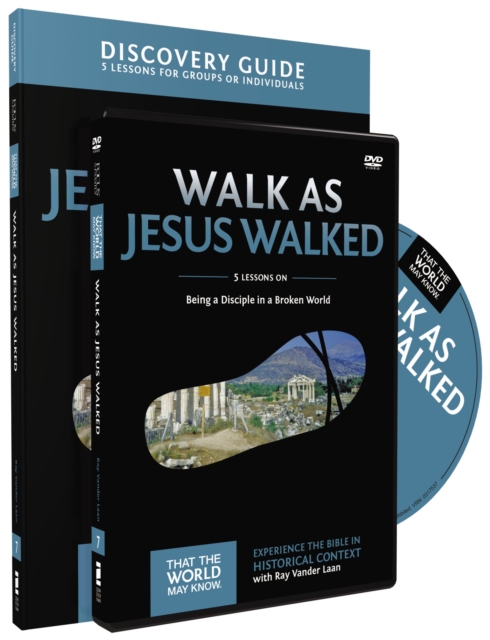 Walk as Jesus Walked Discovery Guide with DVD : Being a Disciple in a Broken World, Paperback / softback Book