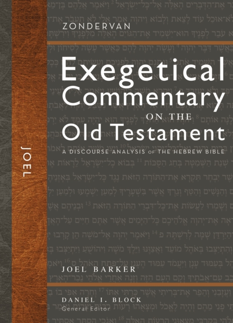 Joel : A Discourse Analysis of the Hebrew Bible, Hardback Book