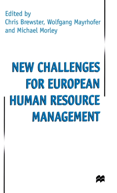 New Challenges for European Resource Management, Hardback Book
