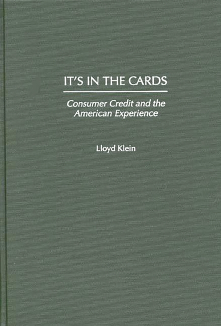 It's in the Cards : Consumer Credit and the American Experience, PDF eBook