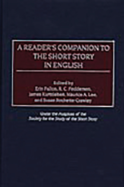A Reader's Companion to the Short Story in English, PDF eBook